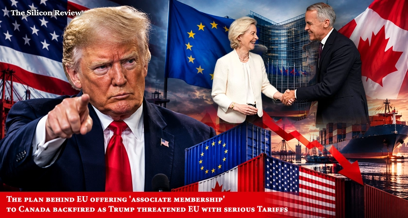 Trump reacted to EU&rsquo;s proposal offering &lsquo;the associate membership of EU&rsquo; to Canada is backfired, as US President, threatened the EU with &ldquo;serious tariffs&rdquo; and the halt of trading, mocking the decision as &ldquo;hostile act&rdquo;